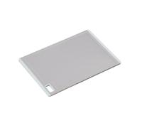 Kesper | Planche à découper, Matériel: plastique (PP/TPE), Dimensions: 30 x 20 x 0,95 cm, Couleur: Gris | 30880