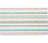 Frühstückbrettchen, planche à découper décorative de mélamine avec des rayures - coloré