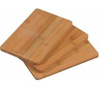 Planches à découper 22 x 14 cm - Lot de 3 - Bambou Multicolore