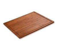 Kesper | Couvre-plaque de cuisson, matériau : bambou, dimensions : 56 x 50 x 4 cm, couleur : marron | 59599 13