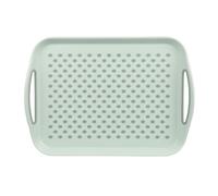 KESPER | Plateau de Service antidérapant, PP, 41,5 x 28,5 cm, Vert Clair |