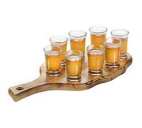 Kesper Porte-Verres à Schnaps en Bois pour 8 Verres