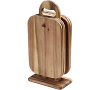 Kesper Présentoir à planches avec 6 planches Acacia, naturel