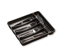 KESPER | Range-couverts - Range-couverts pour le tiroir, matériau: plastique (PP), dimensions: 32,5 x 29,5 x 4,5 cm, couleur: gris | 30091