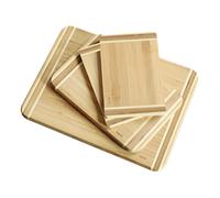 KESPER Schneidbrett Bambus 4er Set