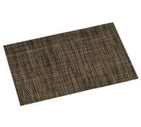 KESPER Set de Table en plastiqué en Laiton doré-Moyen Fin, Plastique, Multicolore, 43x29x0,1 cm