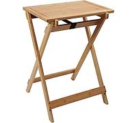 Kesper Table d'appoint et Barbecue en Bambou/Plateau pour Petit-déjeuner