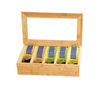 KESPER Tee-Box 36x20x9cm mit Sichtfenster