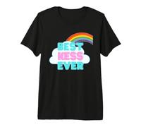 Kess - Meilleur Kess de Tous Les Temps - Rainbow Cute Girl T-Shirt Haut de Gamme