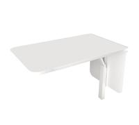 Kesseböhmer Ferrure de 75 cm table pliante TopSwing blanc, pied de table | pliable pour tables pliantes de de hauteur, ferrure de table pliable sécurité enfants