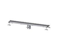 Kessel Ferrofix boîte gouttière 6015150 Inox , 158x1550x58mm, sortie verticale