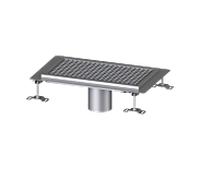 Kessel Ferrofix boîte gouttière 6030050 Inox , 300x547x58mm, sortie verticale