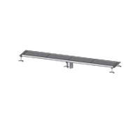 Kessel Ferrofix boîte gouttière 6030200 Inox , 300x2063x65mm, sortie verticale