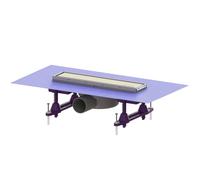 Kessel Linearis Compact drain de douche 30 cm acier 45600.59FM