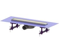 Kessel Linearis Compact drain de douche 45 cm acier 45600.60FM