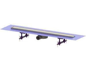 Kessel Linearis Compact drain de douche 85 cm acier 45600.64M