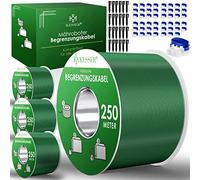 KESSER® Câble de délimitation 1000 m + 3200 piquets + 48 connecteurs de câbles pour tondeuses Robots à Gazon, kit d'accessoires de Fil de délimitation Compatible avec Gardena/Bosch/Worx/Einhell/Honda