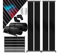 KESSER® Chauffage Solaire pour piscines | Capteur Solaire | Chauffage de Piscine | Chauffe-Eau | Tapis solaires | Extensible à volonté l Plastique résistant aux UV, 400 x 140 cm