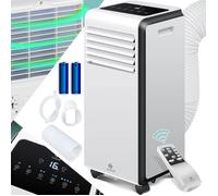 KESSER® Climatiseur mobile 9000 BTU/h 1005W 4en1 Déshumidificateur Ventilateur Rafraîchisseur d’Air Avec télécommande Blanc