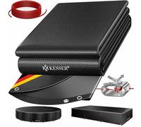 KESSER® Couverture solaire pour piscine ronde Ø305cm Bâche de piscine 200g/m² en matériau PE Inclus: câble en acier + tendeur à câble avec œillets Couverture solaire résistante aux UV, résistante aux