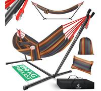 KESSER® Hamac Lake avec Support | Hamac Double pour 2 Personnes, Structure Stable, capacité de Charge de 200 kg, Taille XXL | Coloré