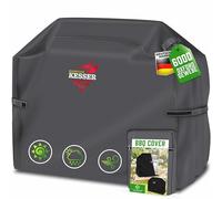 KESSER® Housse de protection pour barbecue à gaz de qualité supérieure - Résistante aux intempéries - Pour Weber, Brinkmann, Char Broil - Tissu Oxford 600D indéchirable - 132 x 66 x 109 cm -