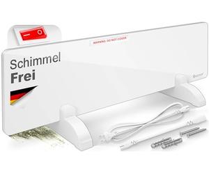 KESSER® Moisissure - Chauffage infrarouge - Désinfectant anti-moisissure Chauffage mural 50 W Chauffage mural pour murs et salles de bain Sans moisissure et sans produits chimiques