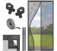 KESSER® Moustiquaire magnétique pour porte de balcon, terrasse et cave, montage facile, avec adhésif facile