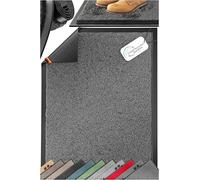 KESSER Paillasson professionnel dans de nombreuses tailles - Antidérapant - Résistant aux intempéries - Lavable en machine - Pour porte d'entrée et entrée d'appartement - Anthracite - 60 x 90 cm