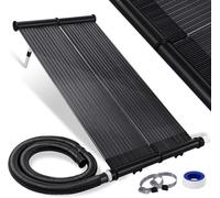 KESSER® Panneau solaire pour piscine - Chauffage à eau chaude - Chauffage solaire pour piscine - Extensible à volonté - Plastique résistant aux UV - 108 x 73 cm