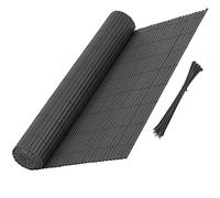 KESSER® Pare-Vue en PVC de Clôture Pare-Vue Revêtement de Balcon Paravent Lames renforcées résistantes aux intempéries, pour Jardin, Balcon, avec Attaches-câbles, 80 x 400 cm