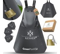 KESSER® Sac d'arrosage pour arbres set 2x sacs à 75L & sacs d'arrosage pour arbres Sac en PVC durable résistant aux UV Sac d'arrosage pour arbres Système d'arrosage jardin avec serrure Anthracite