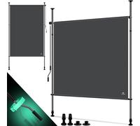 KESSER® Store extérieur Vertical 120x310cm Extensible & Opaque | Store Vertical avec manivelle sans perçage | Paravent Balcon & paravent pour Jardin & terrasse étanche Anthracite