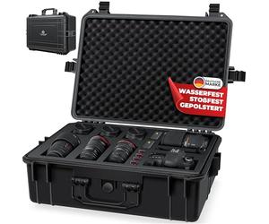 KESSER® Valise pour Appareil Photo Mallette de Transport Mallette de Protection caméra Mousse, L