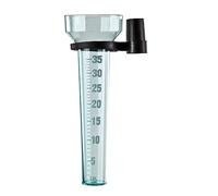 Kestek Pluviomètre 35L Jardin Instrument de Mesure des Précipitations Échelle Vert