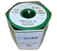 Kester443-845 24-9574-7618 K100ld sans plomb sans Nettoyer Fil de soudure. 78,7 cm Diameter-low coût en alliage