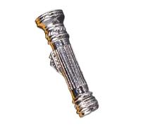 kesurpae Accessoire de scène à l'échelle 1/6 : Mini Lampe Torche compacte, Jouet éducatif réaliste, léger et Robuste, pour des Jeux d'imagination et des déguisements élégants. Modèle réduit de Lampe