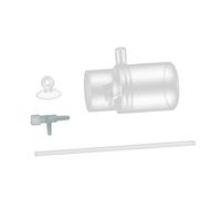 kesurpae Accessoires pour aquarium : Amélioration du niveau d'oxygène, adaptateur de tuyau, buse de sortie d'eau, système de connexion efficace, tuyauterie, poissons d'eau, clair, 20 mm