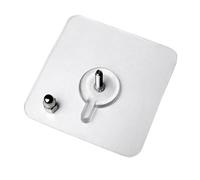 kesurpae Accroche-tableaux sans clous avec crochets à vis adhésifs pour une installation facile et sans perçage. Durables et polyvalents, ils s'adaptent à de nombreuses situations.