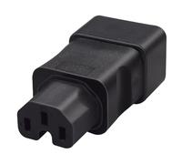 kesurpae Adaptateur IEC320 C20 vers C15 Robuste pour Applications intensives. Haute conductivité Garantie. Faible résistance. Fiche de Conversion à Haute conductivité.