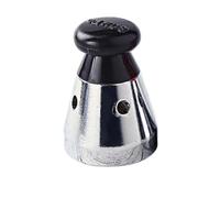 kesurpae Autocuiseur, régulateur de sécurité, doseur Universel, Dispositif Compact, optimiseur, soupape de décharge en métal, échappement, Noir, 2.7 x 3.5 cm