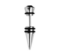 kesurpae Boucles d'oreilles puces pour Homme, élégantes et Tendance. Un Accessoire Unique et Indispensable. Longueur : Environ 25 mm. Style raffiné. Fixation sur Une Seule Oreille. Type : à vis.