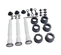 kesurpae Buse de versement flexible blanche robuste, buse durable pour divers transferts de gaz et liquides, peut mieux s'adapter Pour aux bouchons bouteilles, les gaz peuvent verser manière