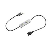 kesurpae Câble d'alimentation USB mâle vers femelle avec minuterie et rallonge USB conçue pour une performance optimale. Minuterie à 3 interrupteurs (0,5/1,5/3 h).