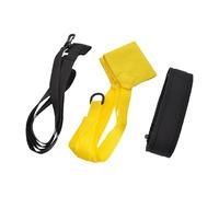 kesurpae Ceinture de résistance à élastique, un outil d'entraînement conçu pour aider les athlètes à améliorer leur vitesse en sports nautiques, leurs, jaune, M