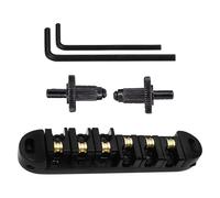 kesurpae Chevalet robuste pour guitare électrique, cordier à rouleaux, cordes cassées, Pour assurant une jouabilité musicale et durable. Pièces et accessoires de rechange pour guitare électrique.