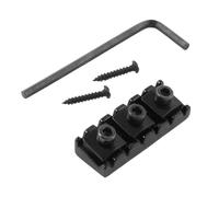kesurpae Chevalet vibrato pour guitare électrique avec sillet de blocage de 42 mm et sillet de blocage de 43 mm pour guitares électriques 6 cordes avec montage sur le dessus.