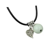 kesurpae Collier pendentif lumineux tendance, accessoire de mode, brille dans le noir, apporte une touche unique à toutes vos tenues, bijoux de sorcière,