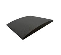 kesurpae Coussin de soutien incurvé pour réparer l'affaissement des sièges de meubles : restaure le coussin des meubles récents présentant problèmes d'affaissement. Insert, Noir, 50.5 x 50.5 cm