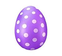 kesurpae Décoration de ferme avec des gonflables géants de Pâques. Ambiance Pâques charmante. Œufs gonflables durables qui fuient à peine, Violet, 16 pouces